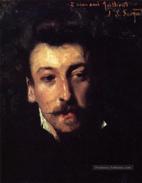 Eugène Juillerat portrait John Singer Sargent Peinture à l'huile